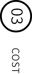 costの文字
